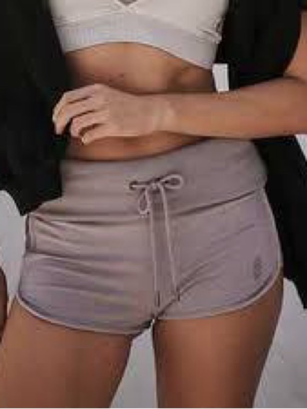 Free people movement rollover shorts
